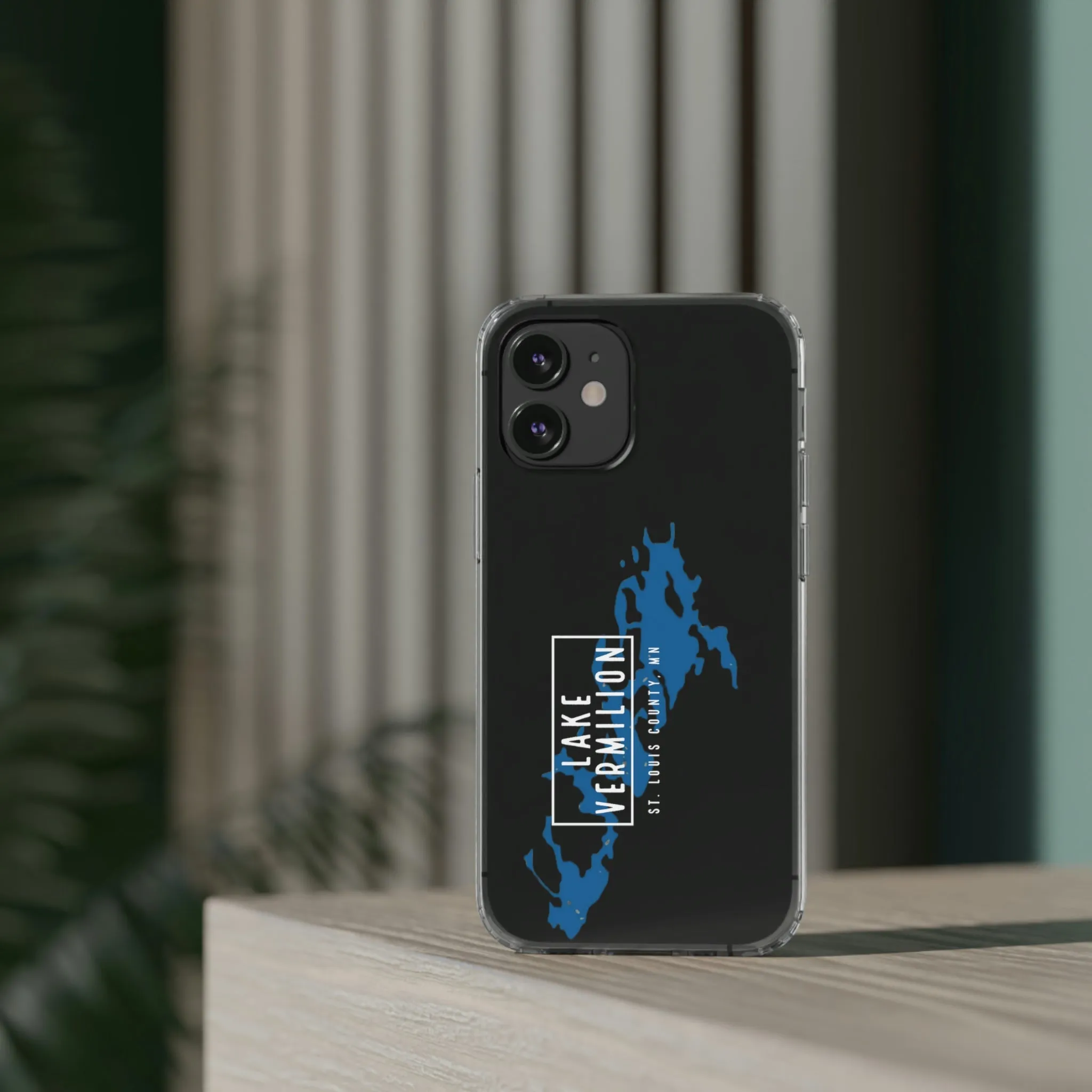 Lake Vermilion MN - Clear Cell Phone Cases