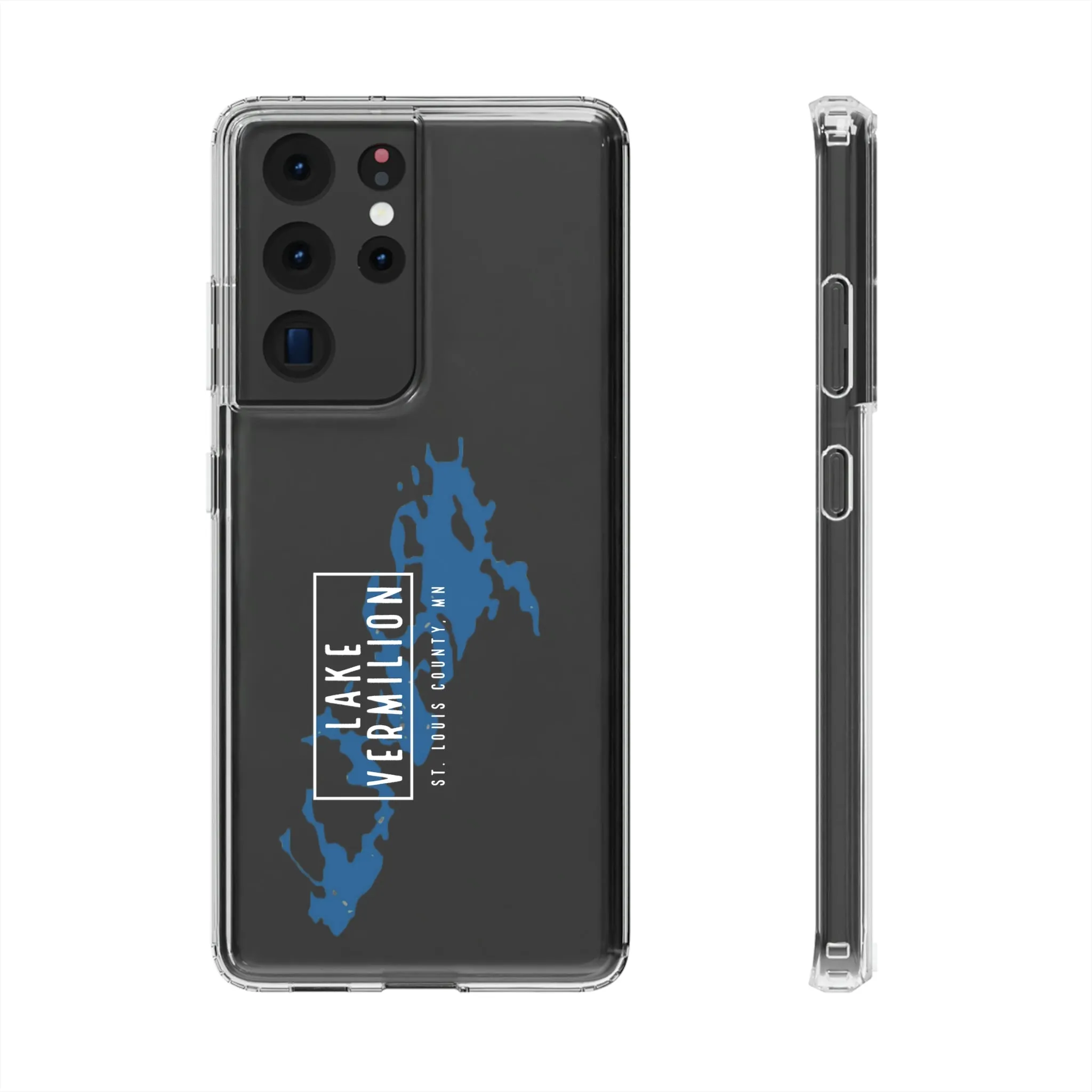 Lake Vermilion MN - Clear Cell Phone Cases